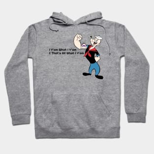 Popeye - He is what he is - Rainbow Hoodie